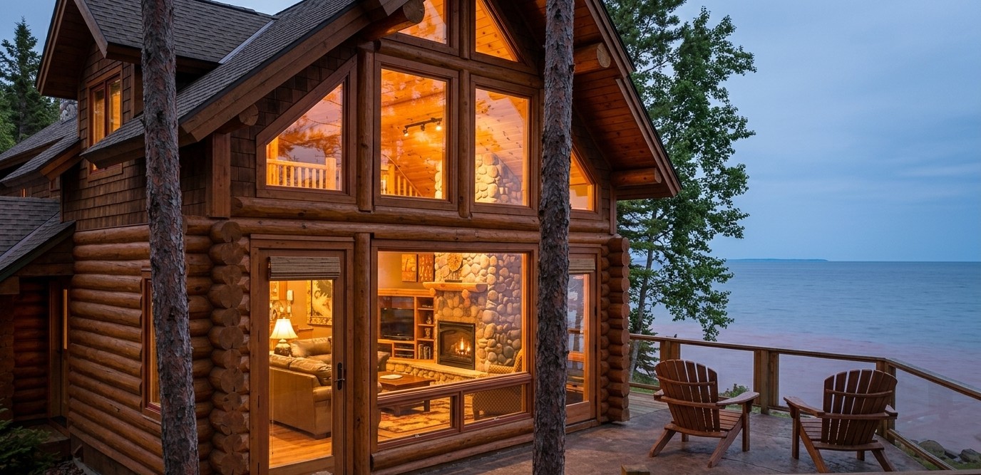 Luxury Log Home